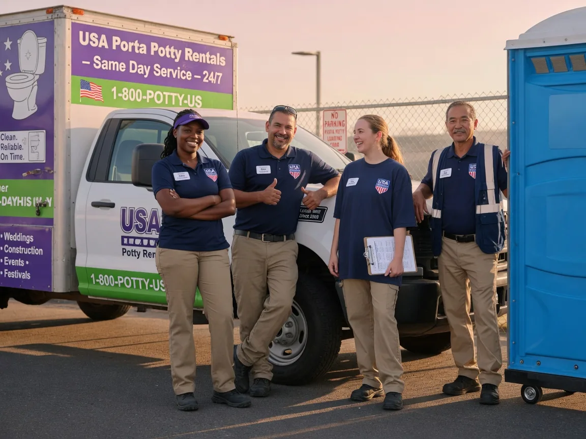 Porta Potty Rental company in Twain, CA